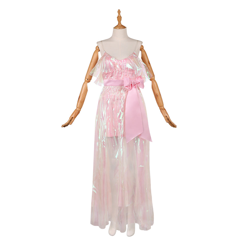 Cosplay Costume Catherine Earnshaw Les Hauts de Hurlevent(2026) Film Cosplay Robe Rose Femme
