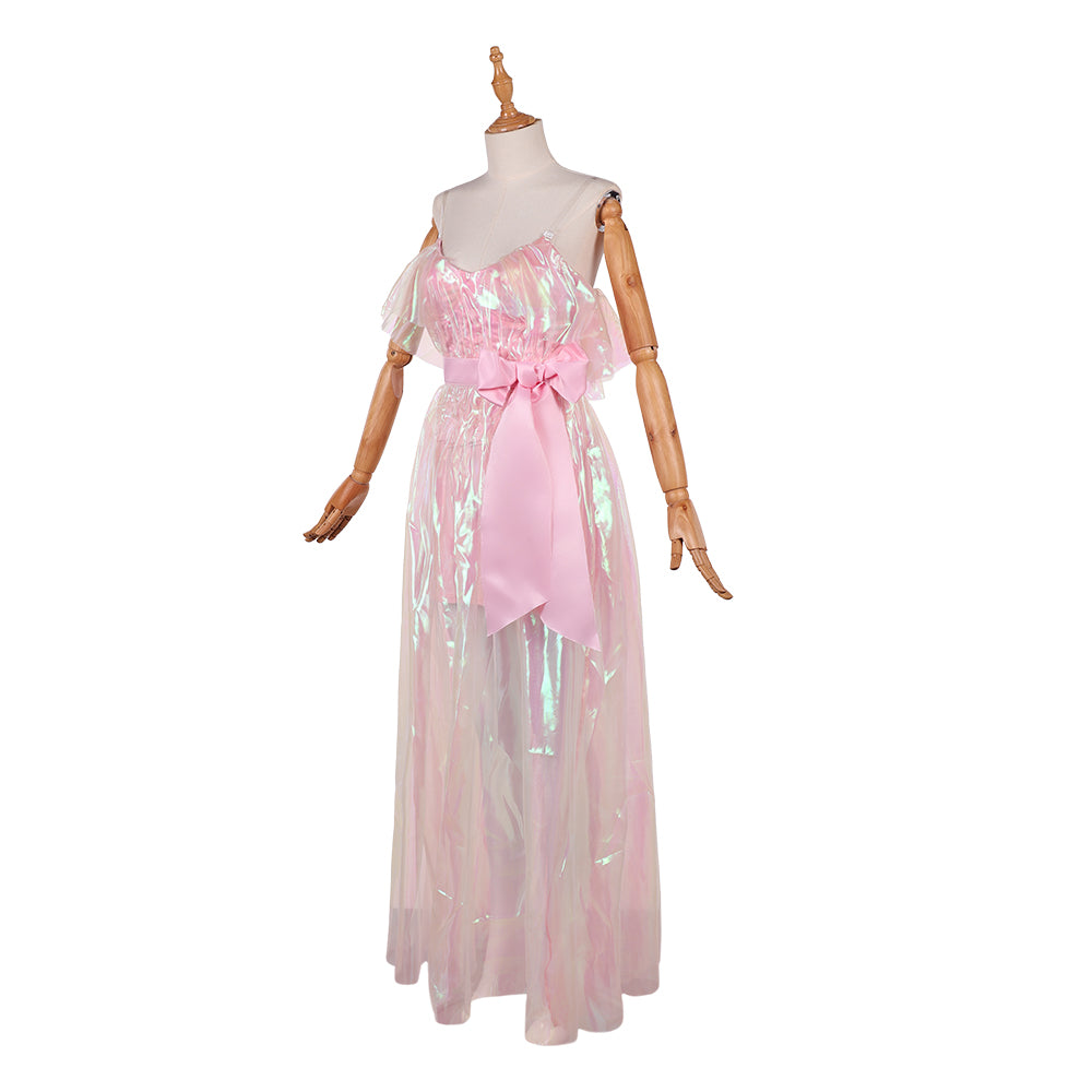 Cosplay Costume Catherine Earnshaw Les Hauts de Hurlevent(2026) Film Cosplay Robe Rose Femme