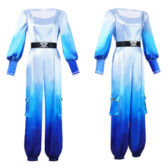 Cosplay Costume Chloe Charming Descendants: Wicked Wonderland(2026) Film Cosplay Combinaison Bleue Femme