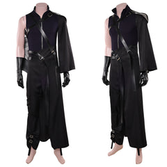 Cosplay Costume Cloud Final Fantasy VII : Advent Children Jeu Cosplay Tenue Noire Homme