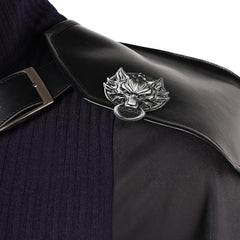 Cosplay Costume Cloud Final Fantasy VII : Advent Children Jeu Cosplay Tenue Noire Homme