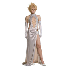 Cosplay Costume Cloud Strife Final Fantasy Re: Resonance(2026) Jeu Cosplay Robe Blanche Homme