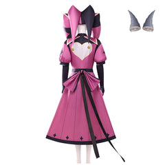 Cosplay Costume Columbine The Freak Circus Jeu Cosplay Tenue Rose Femme