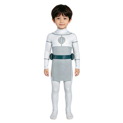 Cosplay Costume Conquest Viltrumite Invincible 4(2026) TV Cosplay Combinaison Grise Enfant