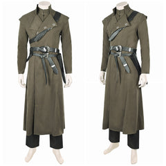 Cosplay Costume Corlys Velaryon The Sea Snake House of the Dragon 3(2026) Tenue Médiévale Verte Homme