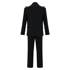 Cosplay Costume Crowley Good Omens 3(2026) Film Cosplay Tenue Noire Homme
