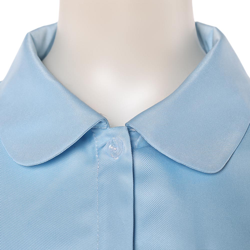 Cosplay Costume Daehan Uniforme Scolaire Teach You a Lesson(2026) TV Cosplay Chemise Bleue Femme