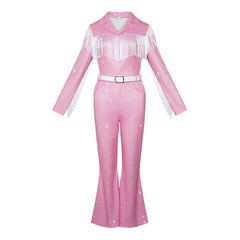 Cosplay Costume Dolly Parton Jake Farris Rhinestone(1984) Film Cosplay Tenue Rose Femme