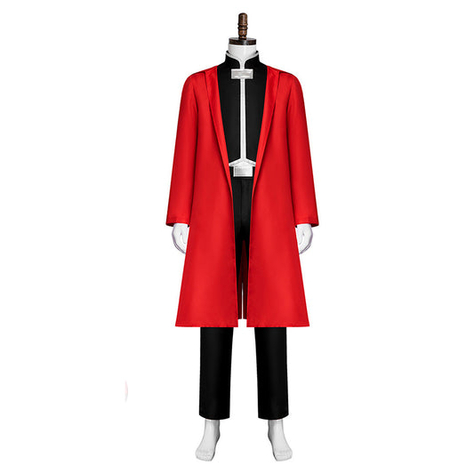 Cosplay Costume Edward Elric Fullmetal Alchemist Anime Cosplay Tenue Rouge Homme