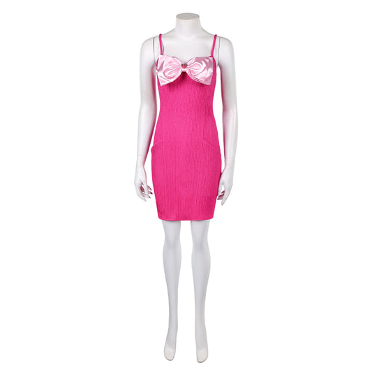 Cosplay Costume Elle Woods La Revanche d'Une Blonde Film Cosplay Robe Rose Femme