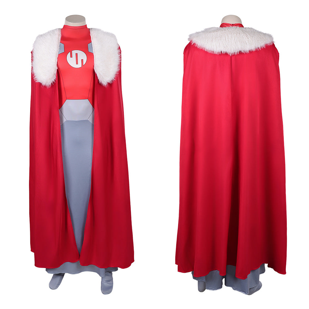 Cosplay Costume Emperor Argall Invincible 4(2026) TV Cosplay Tenue Rouge Homme