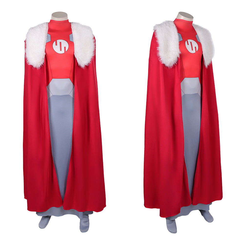 Cosplay Costume Emperor Argall Invincible 4(2026) TV Cosplay Tenue Rouge Homme