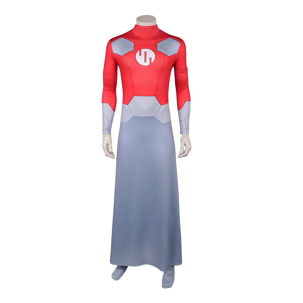 Cosplay Costume Emperor Argall Invincible 4(2026) TV Cosplay Tenue Rouge Homme