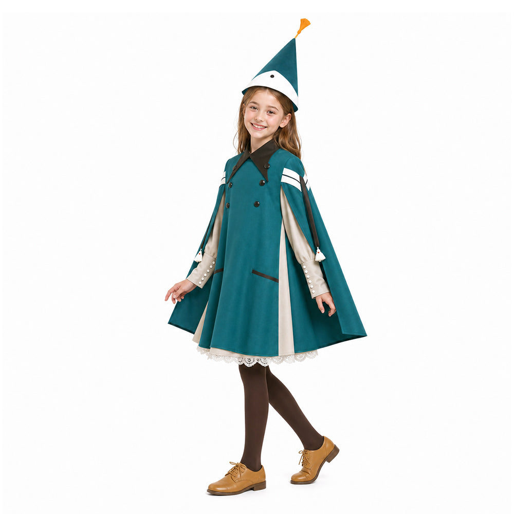 Cosplay Costume Enfant Coco Tongari Boushi no Atelier(2026) Anime Cosplay Robe Verte