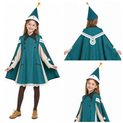 Cosplay Costume Enfant Coco Tongari Boushi no Atelier(2026) Anime Cosplay Robe Verte