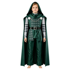Cosplay Costume Enfant Dr.Doom Avengers 5(2026) Film Cosplay Tenue Verte Ver.2