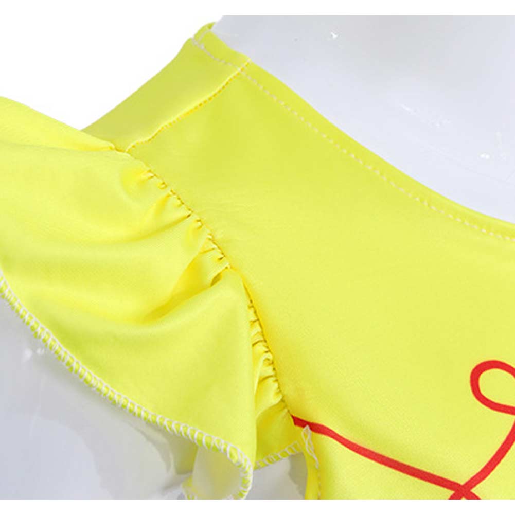 Cosplay Costume Enfant Jessie Film Cosplay Tenue Jaune et Bleue