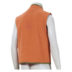 Cosplay Costume Enfant Luis Madrigal Descendants: Wicked Wonderland(2026) Film Cosplay Gilet Orange
