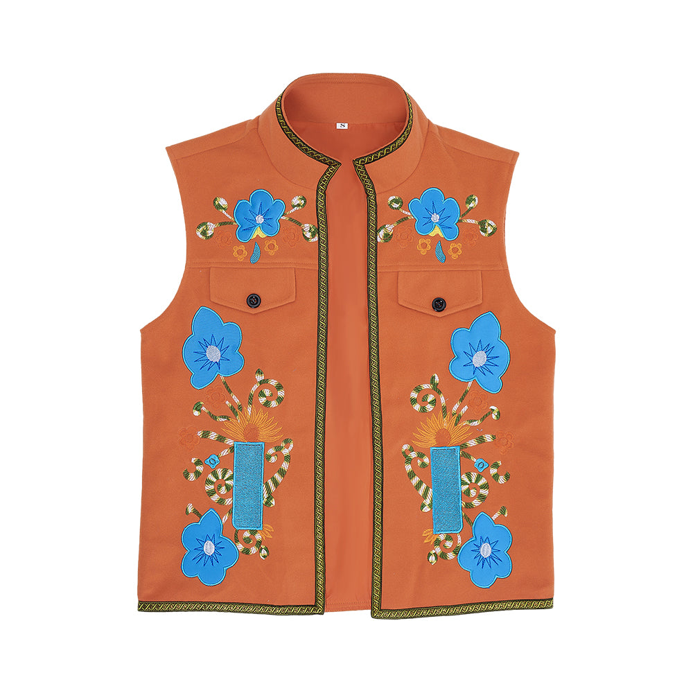 Cosplay Costume Enfant Luis Madrigal Descendants: Wicked Wonderland(2026) Film Cosplay Gilet Orange