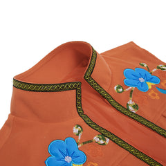 Cosplay Costume Enfant Luis Madrigal Descendants: Wicked Wonderland(2026) Film Cosplay Gilet Orange