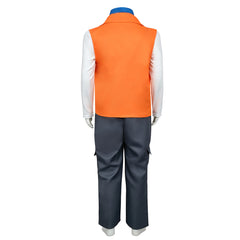 Cosplay Costume Enfant Luis Madrigal Descendants: Wicked Wonderland(2026) Film Cosplay Tenue Orange Ver.2