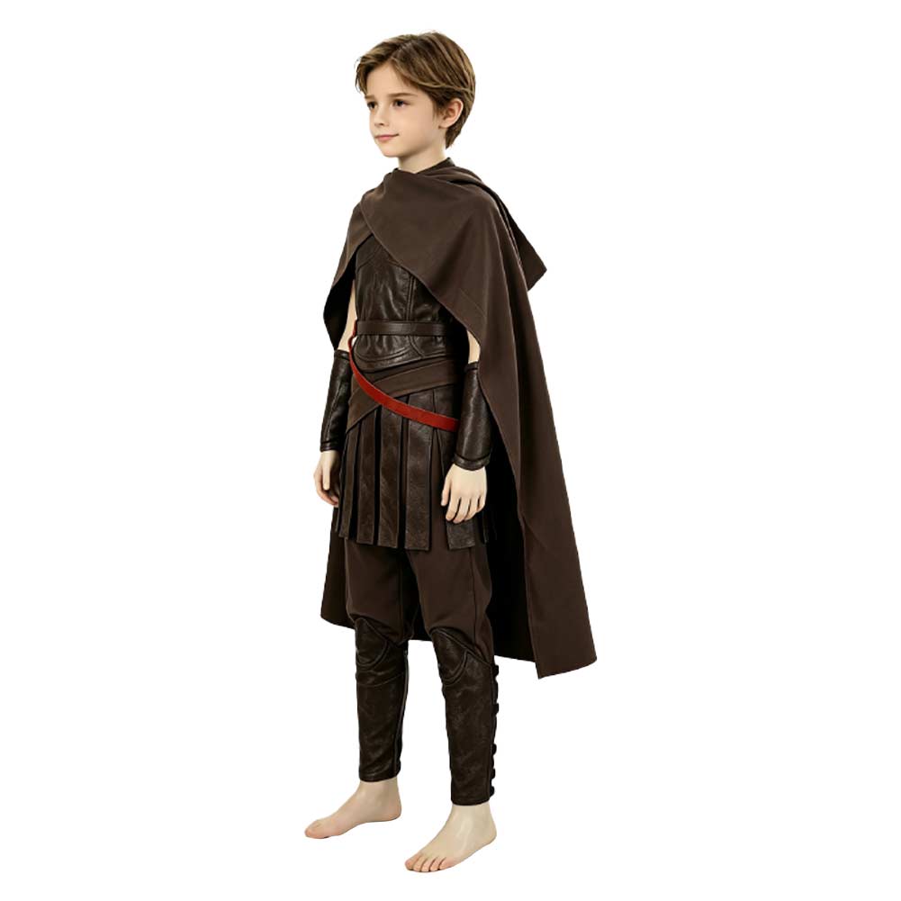 Cosplay Costume Enfant Odysseus The Odyssey(2026) Film Cosplay Tenue Brune