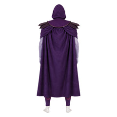 Cosplay Costume Enfant Skeleton King Les Maîtres de l'Univers(2026) Film Cosplay Combinaison Violette
