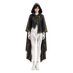 Cosplay Costume Eve Stellar Blade: Blood Rain(2026) Jeu Cosplay Combinaison Noire et Blanche Femme