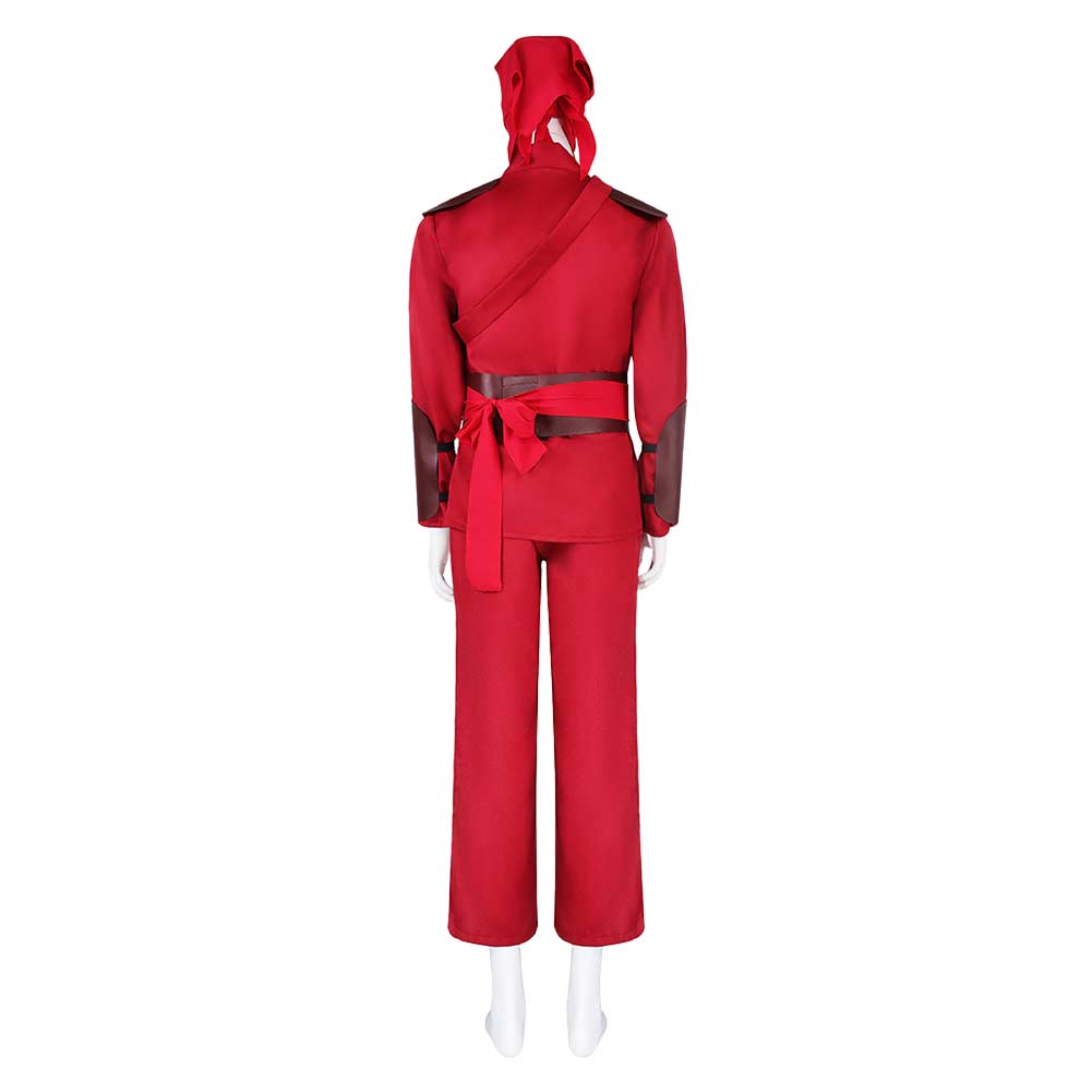 Cosplay Costume Film Tenue de Ninja Rouge Homme