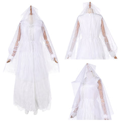 Cosplay Costume Ghost of Christmas Past Ebenezer(2026) Film Cosplay Robe Blanche Femme