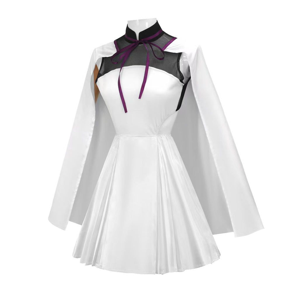 Cosplay Costume Gigi Andalucia Mobile Suit Gundam Hathaway: The Sorcery of Nymph Circe(2026) Anime Cosplay Robe Blanche Femme