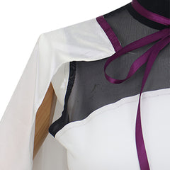Cosplay Costume Gigi Andalucia Mobile Suit Gundam Hathaway: The Sorcery of Nymph Circe(2026) Anime Cosplay Robe Blanche Femme