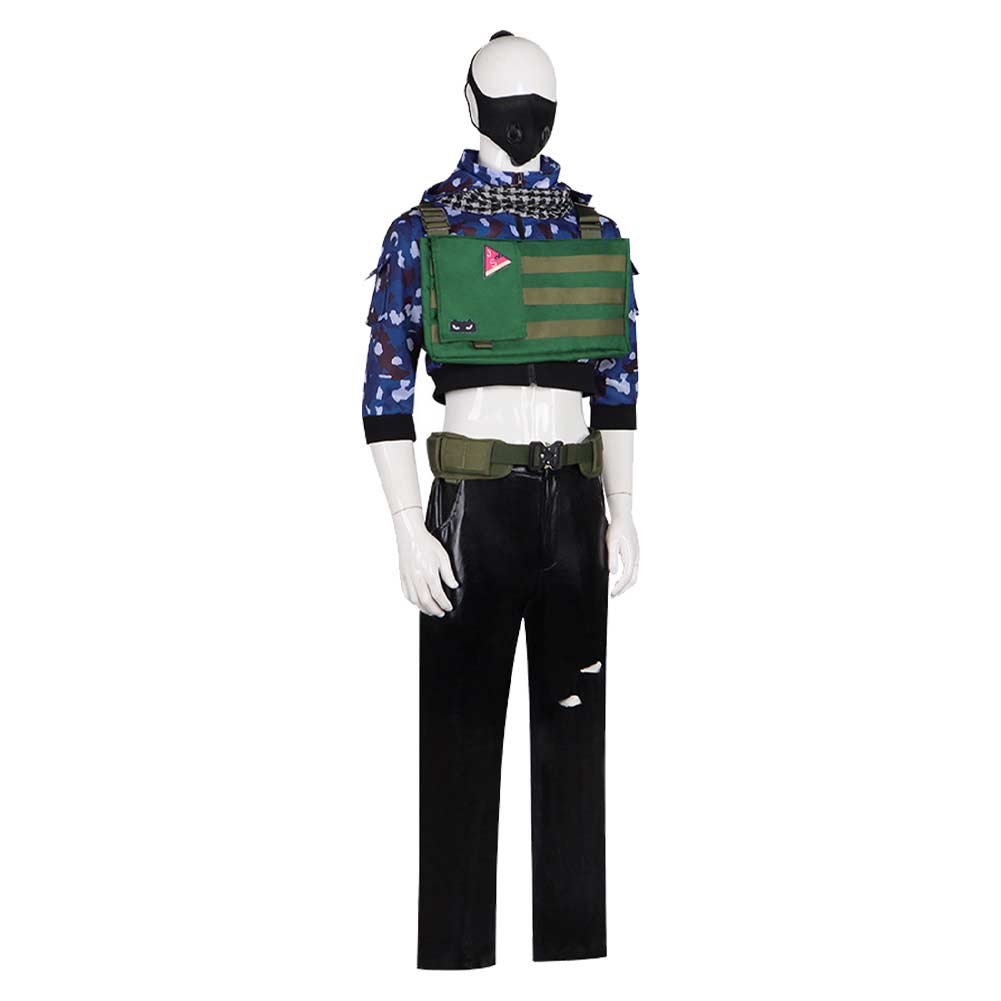 Cosplay Costume Hackclaw Delta Force Jeu Cosplay Tenue Verte Femme