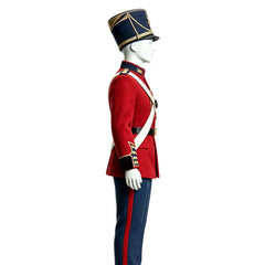 Cosplay Costume Hamlet Théâtre Cosplay Tenue de Tambour Rouge