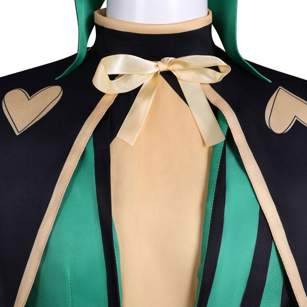 Cosplay Costume Harlequin The Freak Circus Jeu Cosplay Tenue Verte Homme Ver.2