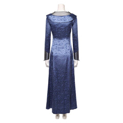 Cosplay Costume Helaena Targaryen House of The Dragon 3(2026) Robe Bleue Femme