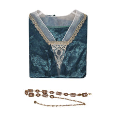 Cosplay Costume Helaena Targaryen House of the Dragon 3(2026) TV Cosplay Robe Verte Femme
