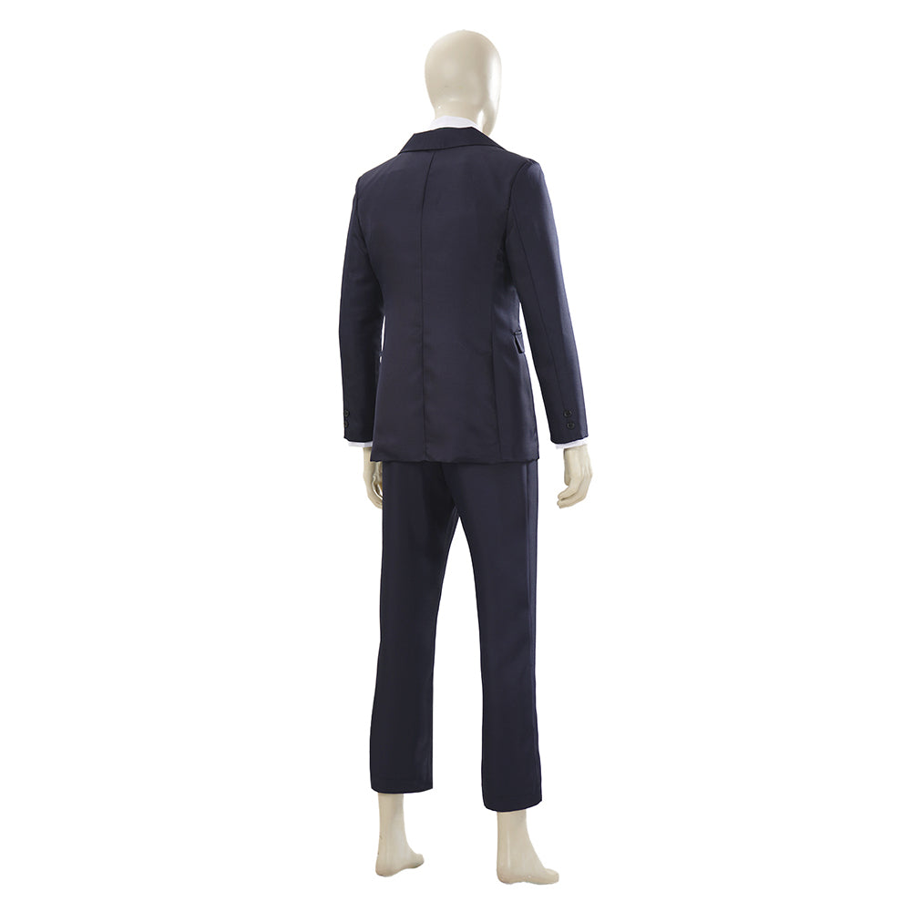 Cosplay Costume Hiromi Higuruma Anime Cosplay Tenue Noire Homme