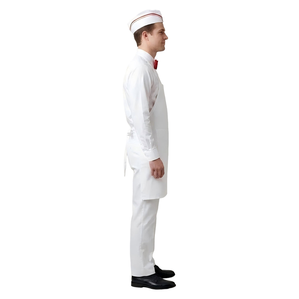 Cosplay Costume Ice Cream Man(2026) Film Cosplay Tenue Blanche Homme