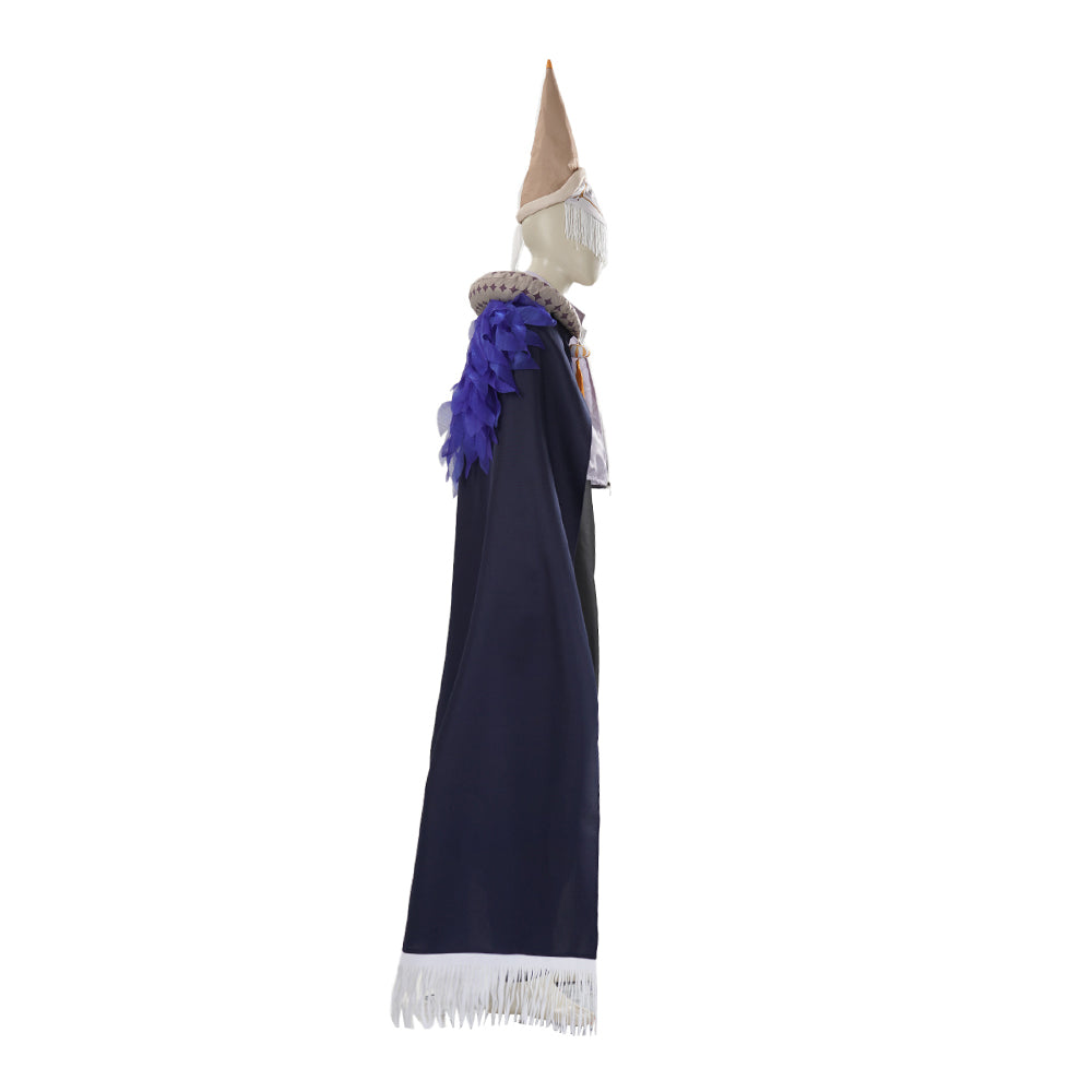 Cosplay Costume Iguin Tongari Boushi no Atelier(2026) Anime Cosplay Tenue Bleue et Noire Homme