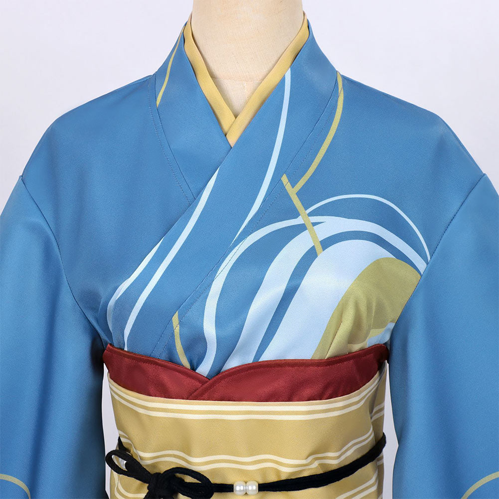 Cosplay Costume Inako Momokawa Sparks of Tomorrow(2026) Anime Cosplay Tenue Bleue Femme
