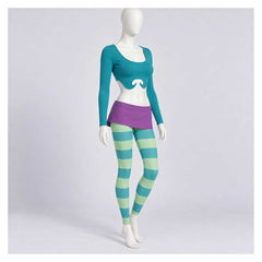 Cosplay Costume Irma Lair W.I.T.C.H. Anime Cosplay Tenue Verte et Violette Femme