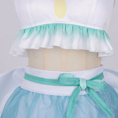 Cosplay Costume Iroha Sakayori Cosmic Princess Kaguya(2026) Anime Cosplay Maillot de Bain Bleu Femme