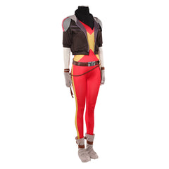 Cosplay Costume Jean Grey X-Men '97 Saison 2(2026) TV Cosplay Combinaison Rouge+Veste Femme
