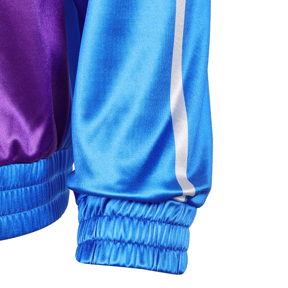 Cosplay Costume Johnny Cage Mortal Kombat 2(2026) Film Cosplay Veste Bleue Homme