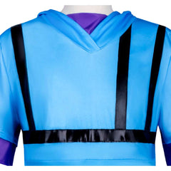 Cosplay Costume Johnny Joestar JJBA 7(2026) Anime Cosplay Tenue Bleue Homme