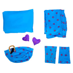 Cosplay Costume Johnny Joestar JJBA 7(2026) Anime Cosplay Tenue Bleue Homme