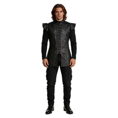 Cosplay Costume Jon Snow Le Trône de Fer TV Cosplay Tenue Noire