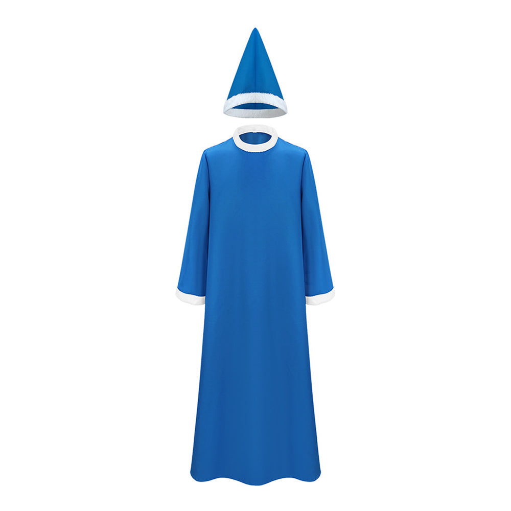 Cosplay Costume Kamek The Super Mario Galaxy Movie(2026) Film Cosplay Robe Bleue Homme
