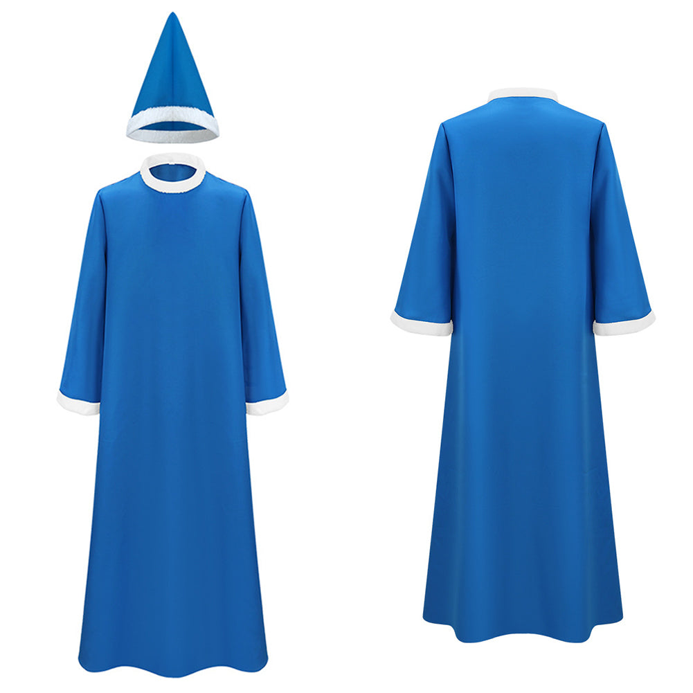 Cosplay Costume Kamek The Super Mario Galaxy Movie(2026) Film Cosplay Robe Bleue Homme